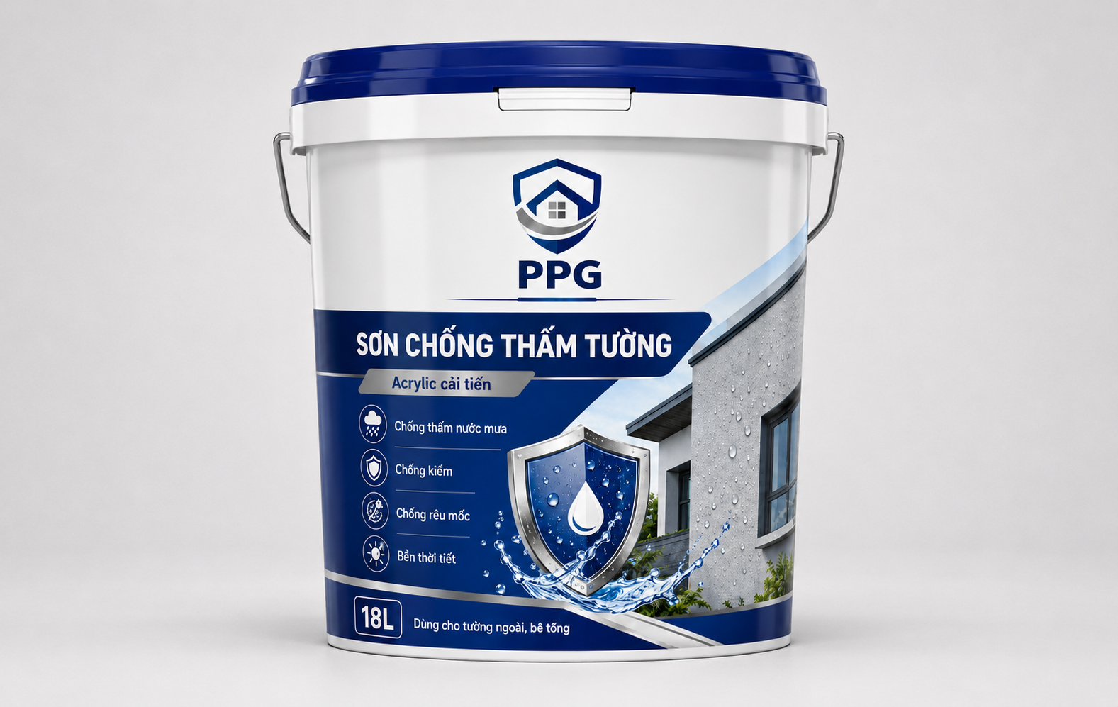 Sơn chống thấm cao cấp PPG - 3168